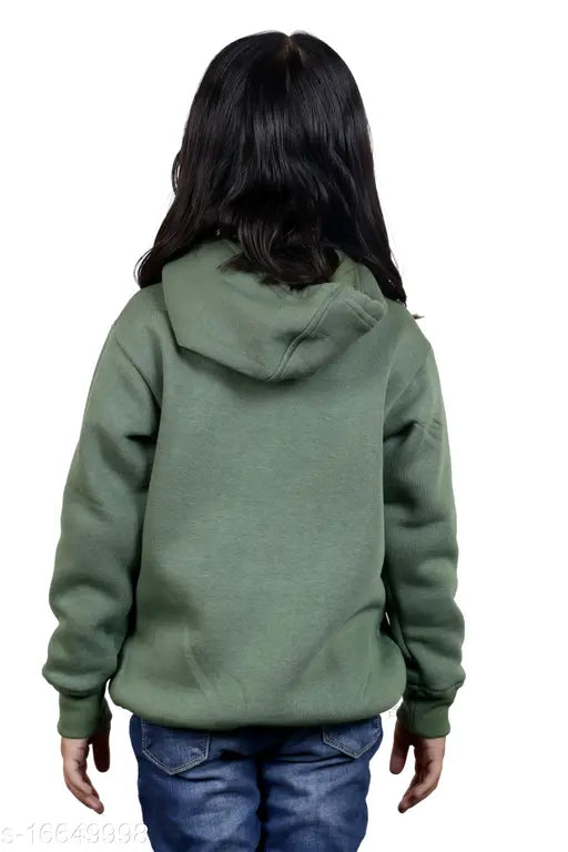 Coral wool sweatshirts & hoodies for girls, vibrant and cozy, available in various sizes from 1-12 years
