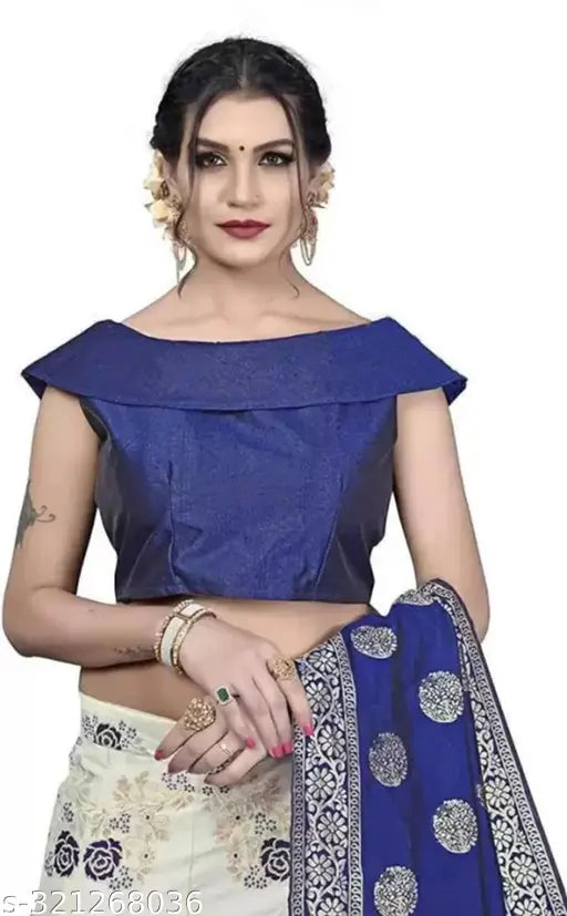 Silk Lehenga Choli set, Banarasi Jacquard fabric, Indian wedding festivals