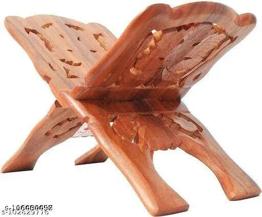 Wooden rehal book stand, 12-inch BIG for Quran, Bible, Gita home decor