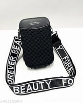 Textured PU Jacob 2 wallet & sling bag with adjustable belt, free size (L5xW2xH7in), imported from India