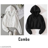 BF crop zipper combo, women's fashionable Indian-made cargo pants with adjustable zippers