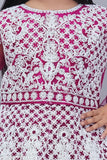 Embroidered kids festive wedding lahenga choli, net fabric & long sleeves, ideal for Indian events