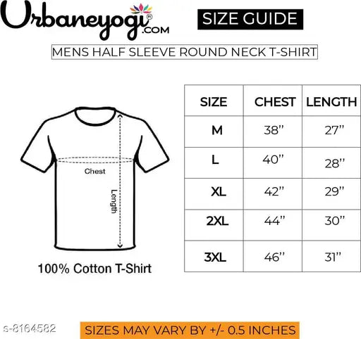 Men's cotton short-sleeve solid t-shirt, casual wear for sizes S to XXL, India origin