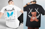 Polyester half-sleeved printed round neck t-shirt for men, featuring unique Indian designs