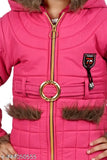 Polyester long sleeve solid jackets for girls' fashion, 1-5 years, Indian origin