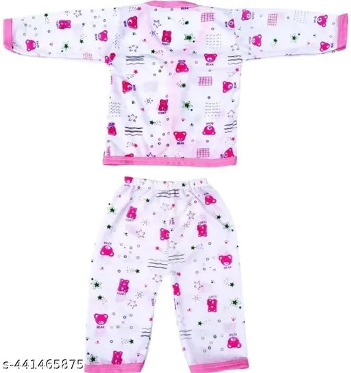 Baby dress kids newborn, multi-color printed cotton blend with long sleeves, summer collection. Pack of 6 sizes: 0-3 months, 3-6 months, 6-9 months. Breathable, comfortable, suitable for all occasions. Made in India