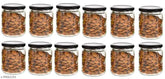 Airtight glass kitchen container set (500ML), pack of 12 - stylish storage solution for spices, oil, and more in modern homes