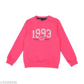New Design kids' wool sweatshirts with printed long sleeves, stylish for casual & party wear, Cremlin Clothing