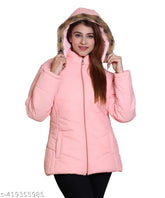 Nylon Hiwadi girls' jacket, solid color trendy style for women's winterwear