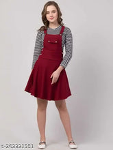 Marronn cotton blend sleeveless dungaree - solid net XS size, Indian made fashion