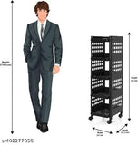 Wheeled 5-tire storage trolley, ideal for vegetables & tires, Indian origin