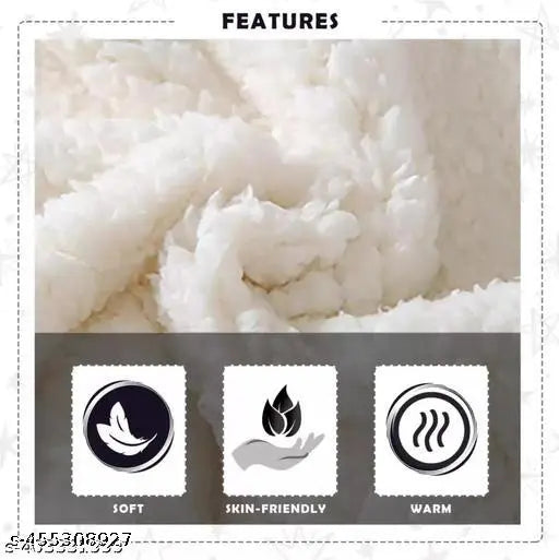 0-6 months microfiber hooded swaddle blanket by AAKRITI, warm and cozy newborn accessory