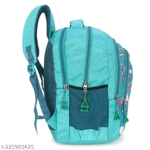 Canvas printed backpack, free size (20x16cm), made in India