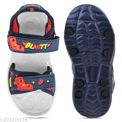 Synthetic KATS Kids Walking Blast Flat Sandals, age 2.5-5 years, soft EVA sole, velcro fastening