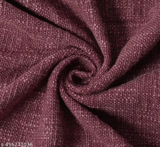 Maroon HomewayTex 100% Cotton Suva Slub Throw, hand-loomed with intricate patterns, 50x60 inch size for sofa or bed use