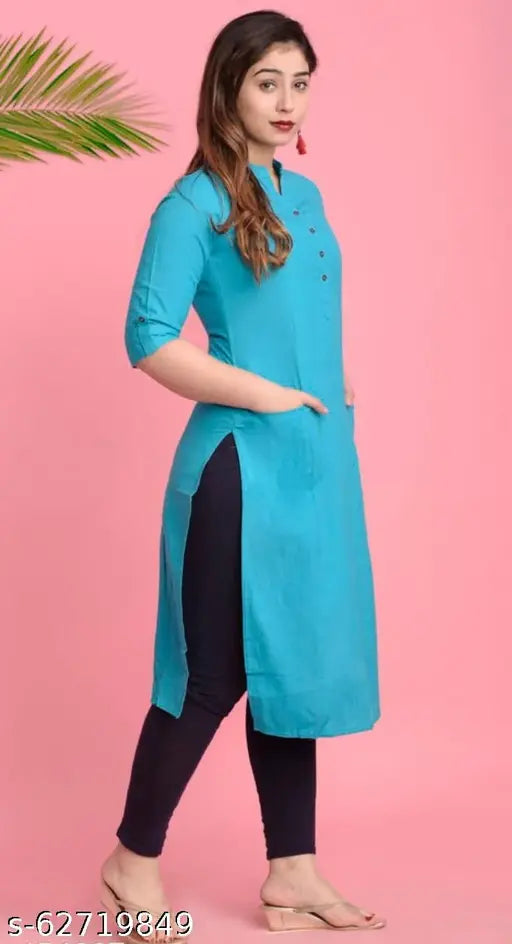Graceful georgette kurti, long sleeves with printed combo. XL (bust 44in), origin India