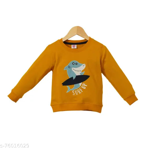 Cotton ultra-soft full-sleeve sweatshirt for toddlers, 1-2 years, Tedbae stylish design