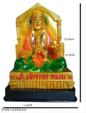 Polyresin Sitala Maa Statue, Size 75cm. Decorative Murti for Home Pooja with Heavy Base, Sheetla Mata Idol for peace, wealth, health