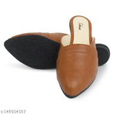 Leather slip-on mules for everyday comfort and stylish functionality, daily use in India