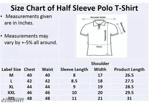 Solid Men's White Cotton Polo T-Shirt with Blue tipping, half sleeve, short sleeves, recommended for everyday use