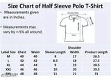 Solid Men's White Cotton Polo T-Shirt with Blue tipping, half sleeve, short sleeves, recommended for everyday use