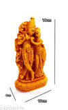 Marble dust Krishna idol figure statue, 18*10*4cm size, Indian handcrafted for home decor and puja