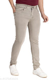Brown denim skinny fit jeans with mid-rise, elastane blend, versatile wear, machine washable
