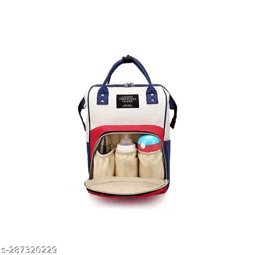 Waterproof polyester diaper backpack by INSHA KIDS for maternity, free size (L30xW15xH4cm)