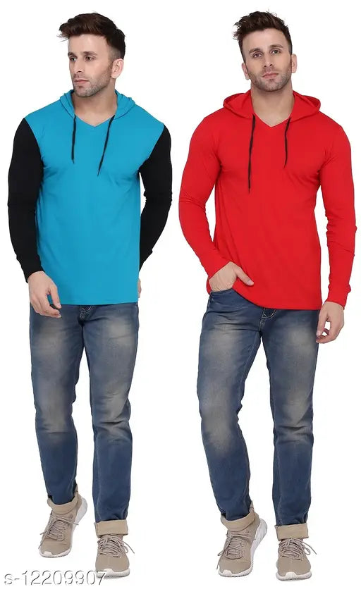 Multicolor cotton blend short-sleeve Tshirt, vibrant and stylish apparel for men and women from Tfurnish India