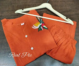 Pure cotton slub top and palazzo with pockets, sleeveless and premium quality in size 38, new Indian launch