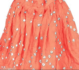 Pure cotton summer protection scarf, full-face cover, Bandhani print - offers skin shield for women and girls