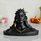 Adi Shankara ceramic statue, Indian home decor perfect for gifting and car dashboard