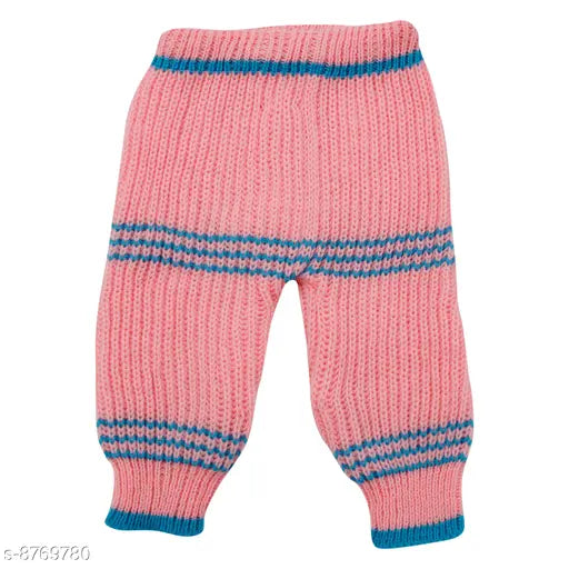 Agile funky wool baby sweaters, striped net pattern, long sleeves, 0-3 months, India