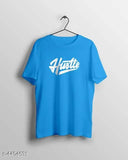 Fancy men's cotton short-sleeved t-shirt, printed design. Sizes: S-XXL. Made in India