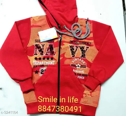 Green long-sleeve kids' sweatshirt with printed net design, featuring sizes for ages 2-3, 3-4, 4-5, 4-6, 6-7, 7-8, 10-11, and 11-12 years. Made in India