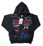 Trendy fleece kids sweatshirts in various sizes (2-3yrs to 12-13yrs), made in India