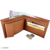Stylish faux leather wallet, free size textured PU men's wallet from India