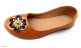 Stylish foam ballerinas, embellished slip-on ballet shoes from India