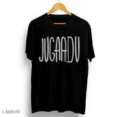 Elite Comfy men's short sleeve cotton t-shirt with printed design, navy blue color