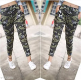 Printed lycra cotton blend jegging for women, trendy style in size 28 or 30 made in India