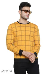 Cotton printed men's long-sleeve t-shirt, Eva design, size S-XL, India origin