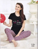Trendy cotton night suits, comfortable sleepwear in extra-large size from India
