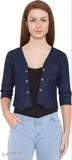 Denim solid jacket, stylish fit in sizes S, M, L, XL from India