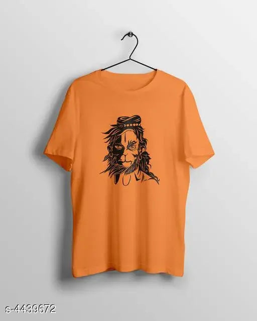 New Classic men's cotton short sleeve t-shirt, printed pattern, size S-XXXL, India origin