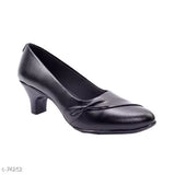Trendy synthetic women's bellies, PU pumps with closed back, stylish footwear by Rimezs in sizes IND-4, IND-5, IND-6, IND-7 - India origin