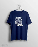 Modern cotton short-sleeve men's t-shirt with printed pattern, size S-XXL, made in India