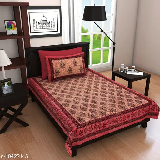 Pink microfiber pillow covers set, featuring one sunmica and one more pankh, 180 thread count, pack of 2