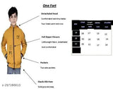 Navy blue Georgette cotton blend jacket for boys aged 10-11. Water-resistant, multi-functional design with multiple pockets