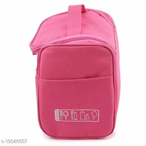 Polyester net, multi-function travel toiletry bag for men and women's cosmetics, ideal for household grooming and storage