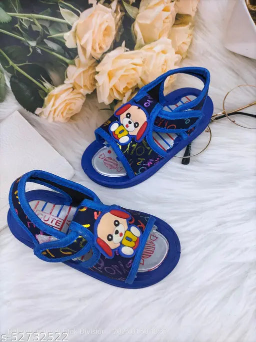 Black EVA sole Mickey print Doggy RBL shoes for boys, ideal for musical play, origin India